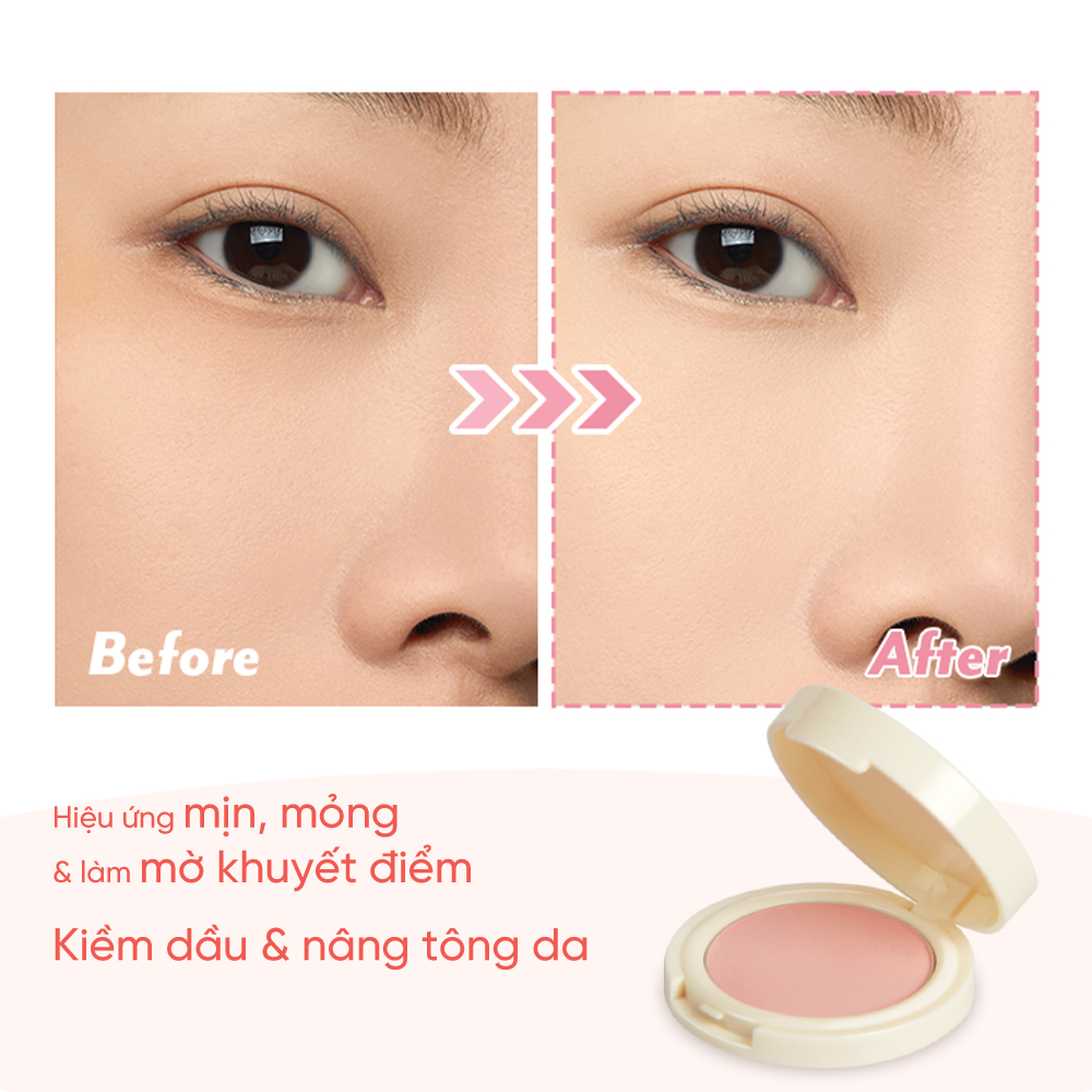 Mô tả Phấn phủ Nâng Tông Silkygirl Let It Glow Tone Up Powder 7G - 1