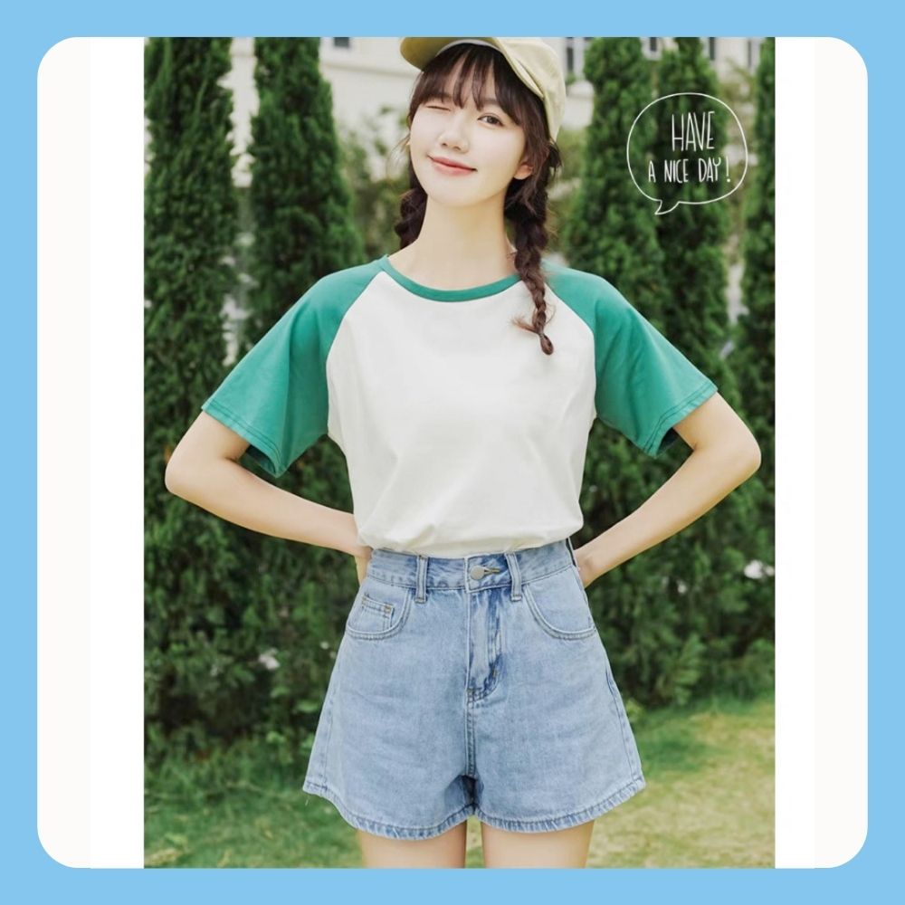Mô tả Quần short jean nữ Chollima QS007 Basic dễ phối đồ phong cách hàn quốc trẻ trung năng động - 5