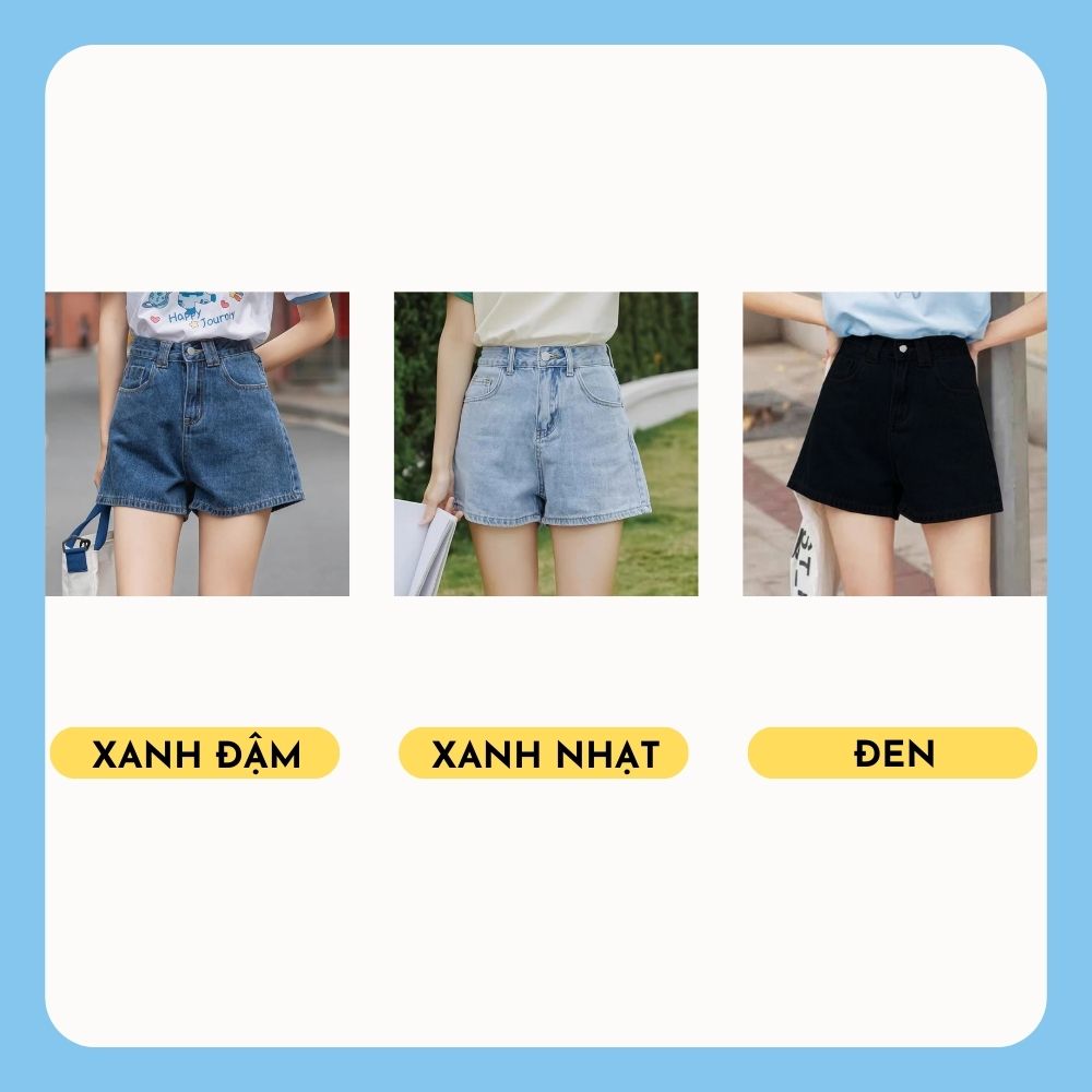 Mô tả Quần short jean nữ Chollima QS007 Basic dễ phối đồ phong cách hàn quốc trẻ trung năng động - 7