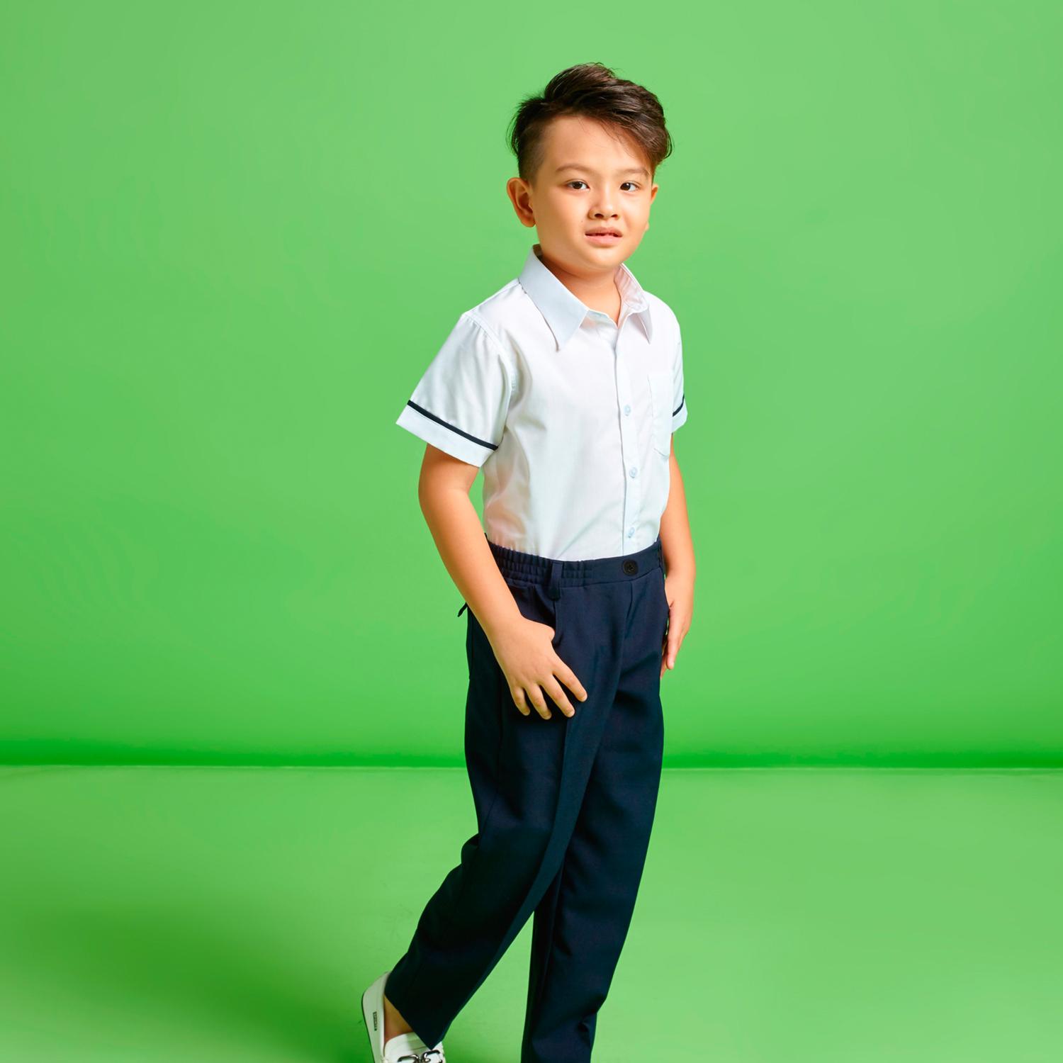 Chi tiết áo sơ mi đồng phục Jadiny
