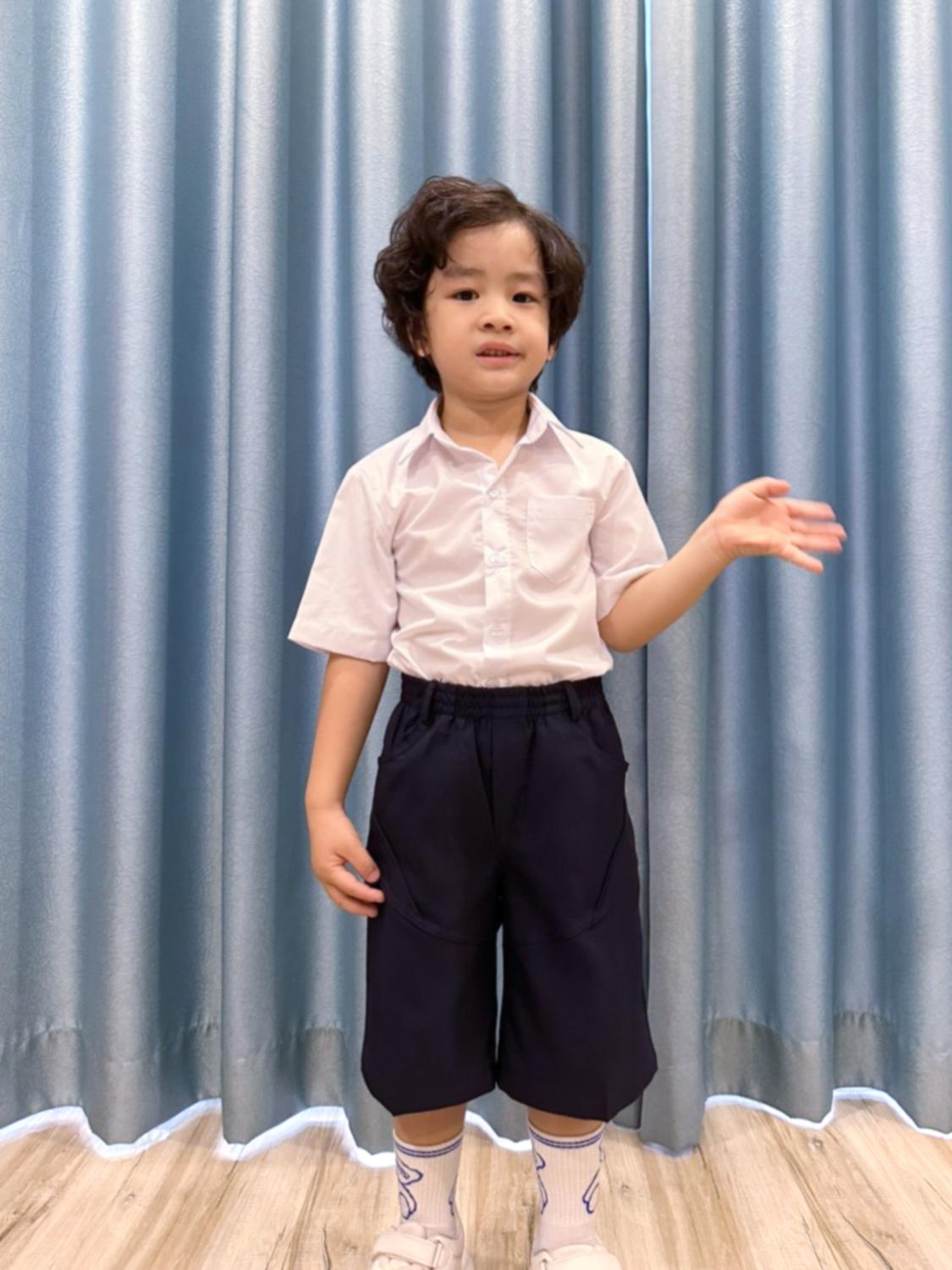 Áo sơ mi đồng phục Jadiny cho bé trai
