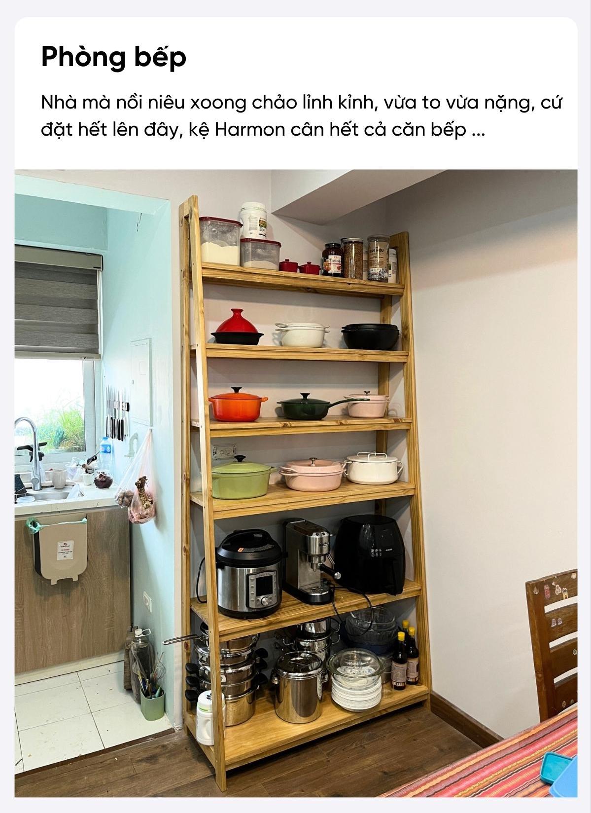 Kệ sách gỗ thông FEGO màu nâu rustic
