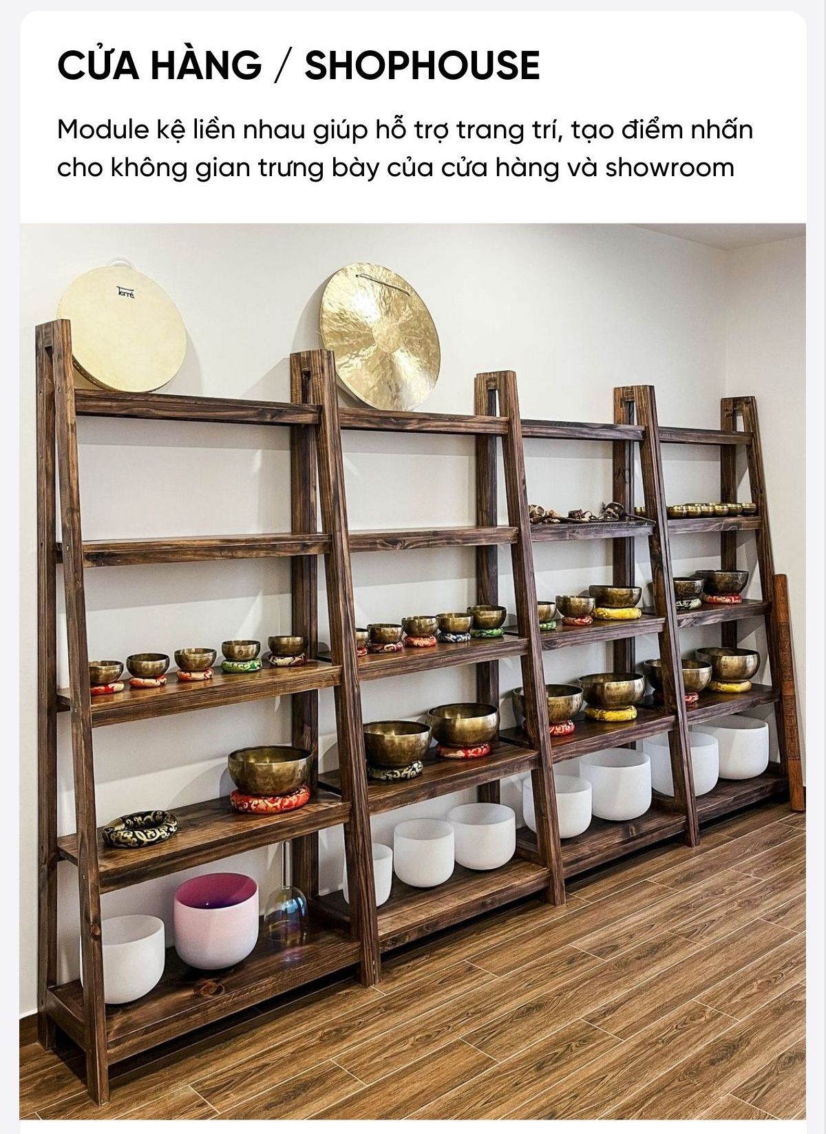 Thiết kế Scandinavian kệ sách FEGO