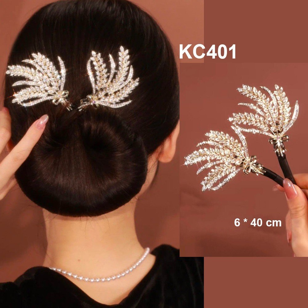 Mô tả GOTI Kẹp Quấn Tóc Búi Dự Tiệc Sang Trọng Quà Cho Nữ 20/10 8/3 Dụng Cụ Tạo Kiểu Búi Tóc Đẹp KC401 - 8