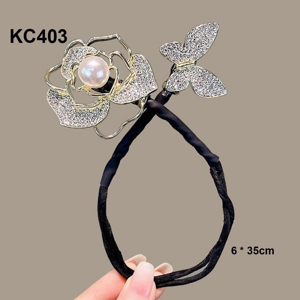 Mô tả GOTI Kẹp Quấn Tóc Búi Dự Tiệc Sang Trọng Quà Cho Nữ 20/10 8/3 Thanh Dụng Cụ Tạo Kiểu Búi Tóc KC402 - 9