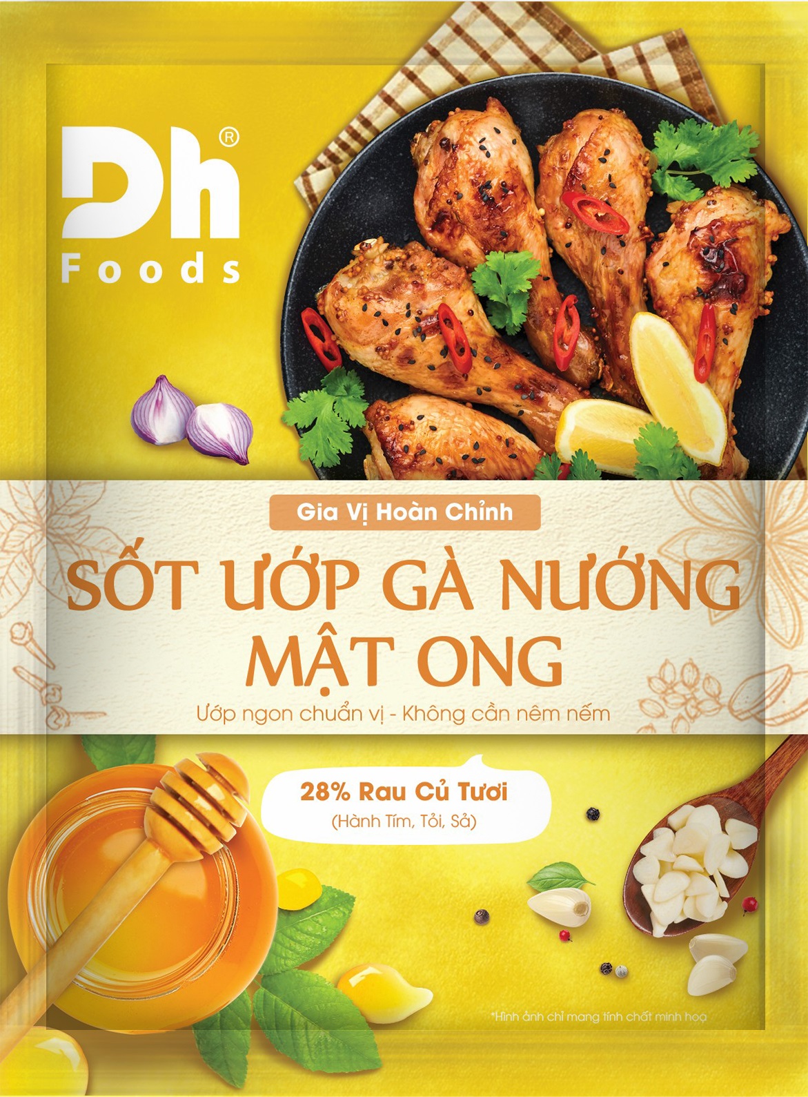 IV. Phương pháp nướng gà mật ong