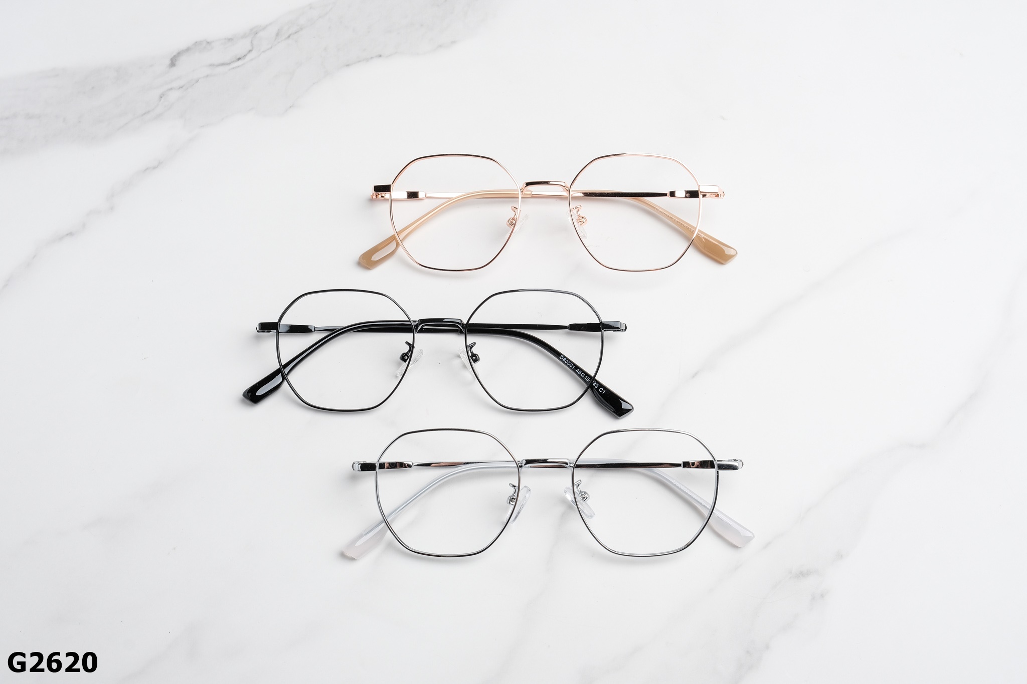 Mô tả Gọng Kính Cận Hợp Kim Shady Unisex G2620 (Nhiều Màu) - 5