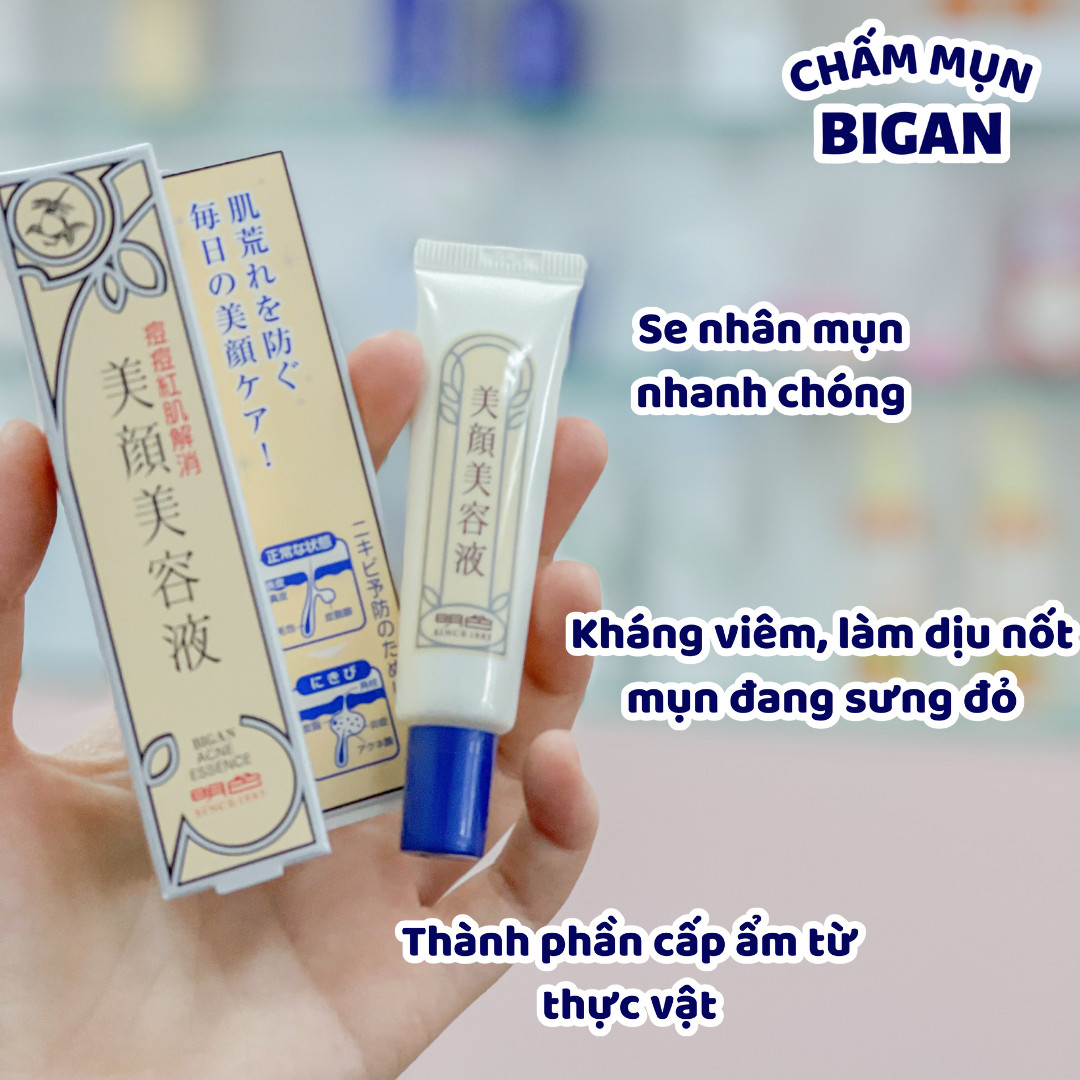 Mô tả Tinh Chất Dưỡng Ngăn Ngừa Mụn MEISHOKU Bigan 15G - 1