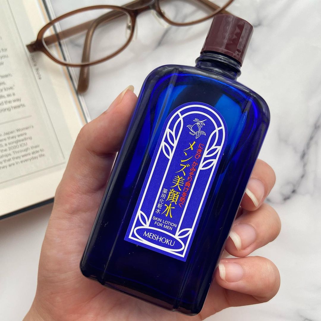 Mô tả Nước Hoa Hồng Làm Sạch Và Ngăn Ngừa Mụn Cho Nam MEISHOKU Bigansui For Men Lotion 90ML - 1