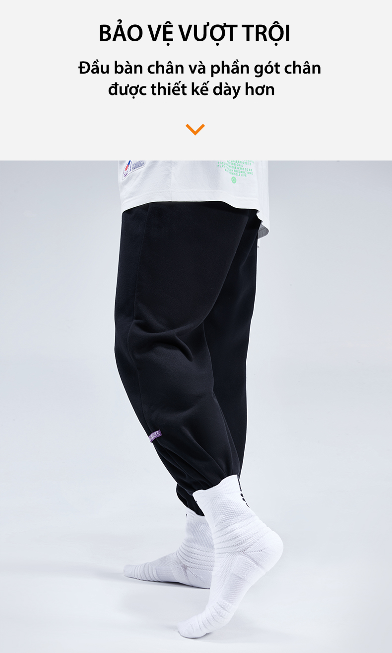 Mô tả Tất Chạy Bộ Thể Thao Cổ Lửng MixSport Chống Trơn Trượt Thấm Mồ Hôi Thoáng Khí - 8