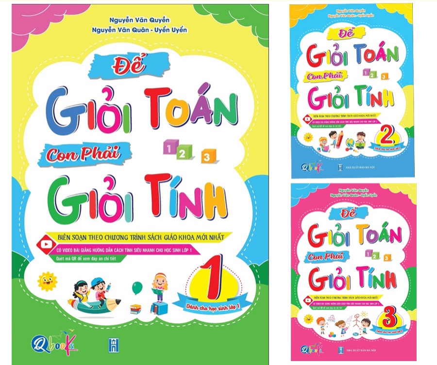 Mô tả Sách - Để Giỏi Toán Con Phải Giỏi Tính - Dành cho học sinh lớp 1,2,3 (lẻ tùy chọn). - 1