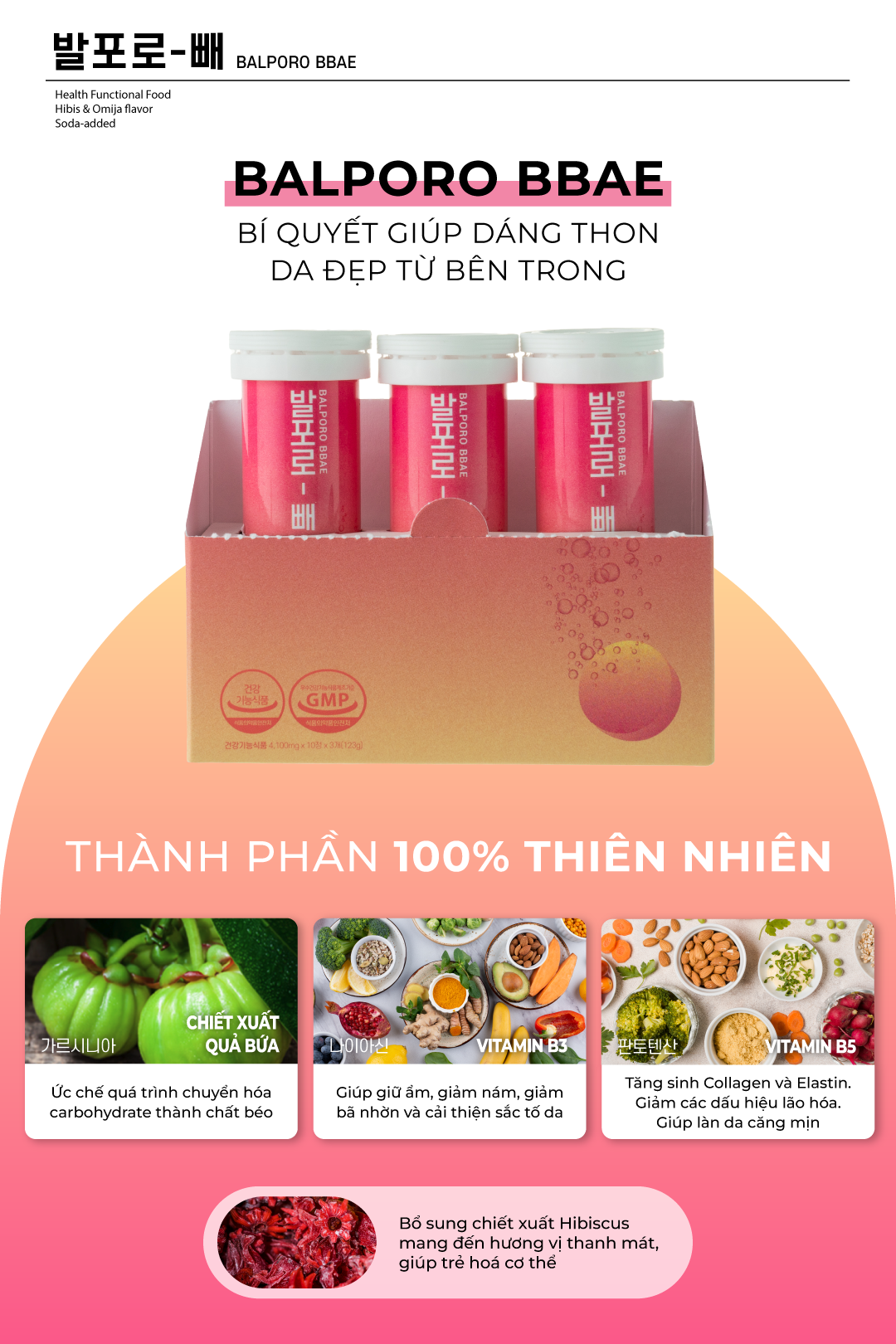 Thành phần Balporo BBae