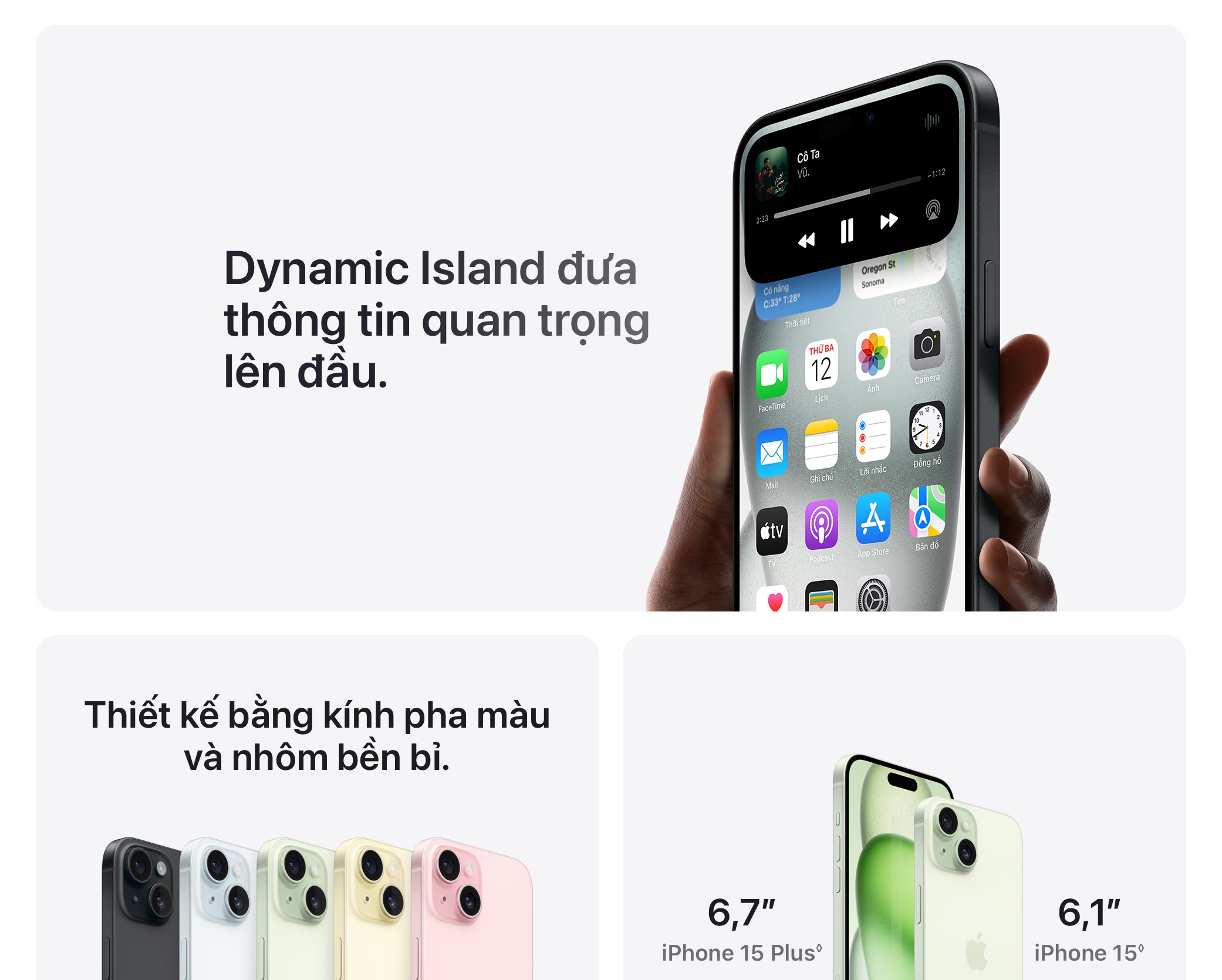 Mô tả Điện thoại Apple iPhone 15 Plus 128GB - 2