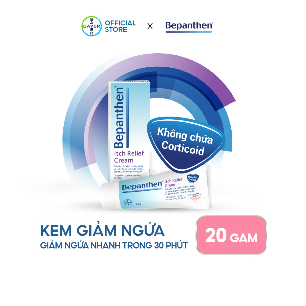 Mô tả Kem Giảm Ngứa BEPANTHEN Itch Relief Cream 20G Giảm Ngứa Nhanh Trong 30 Phút - 1
