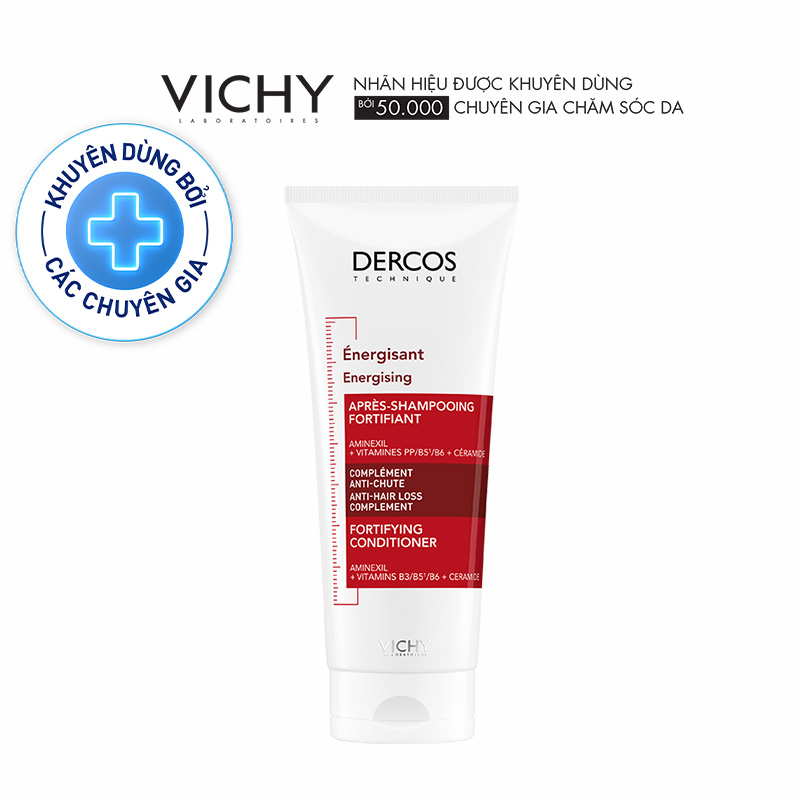Mô tả Dầu xả tăng cường dưỡng tóc chắc khoẻ, giảm gãy rụng Vichy Dercos Energy+ 200ml - 1