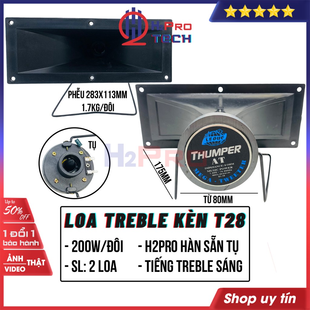 1. Giới thiệu về loa treble kèn