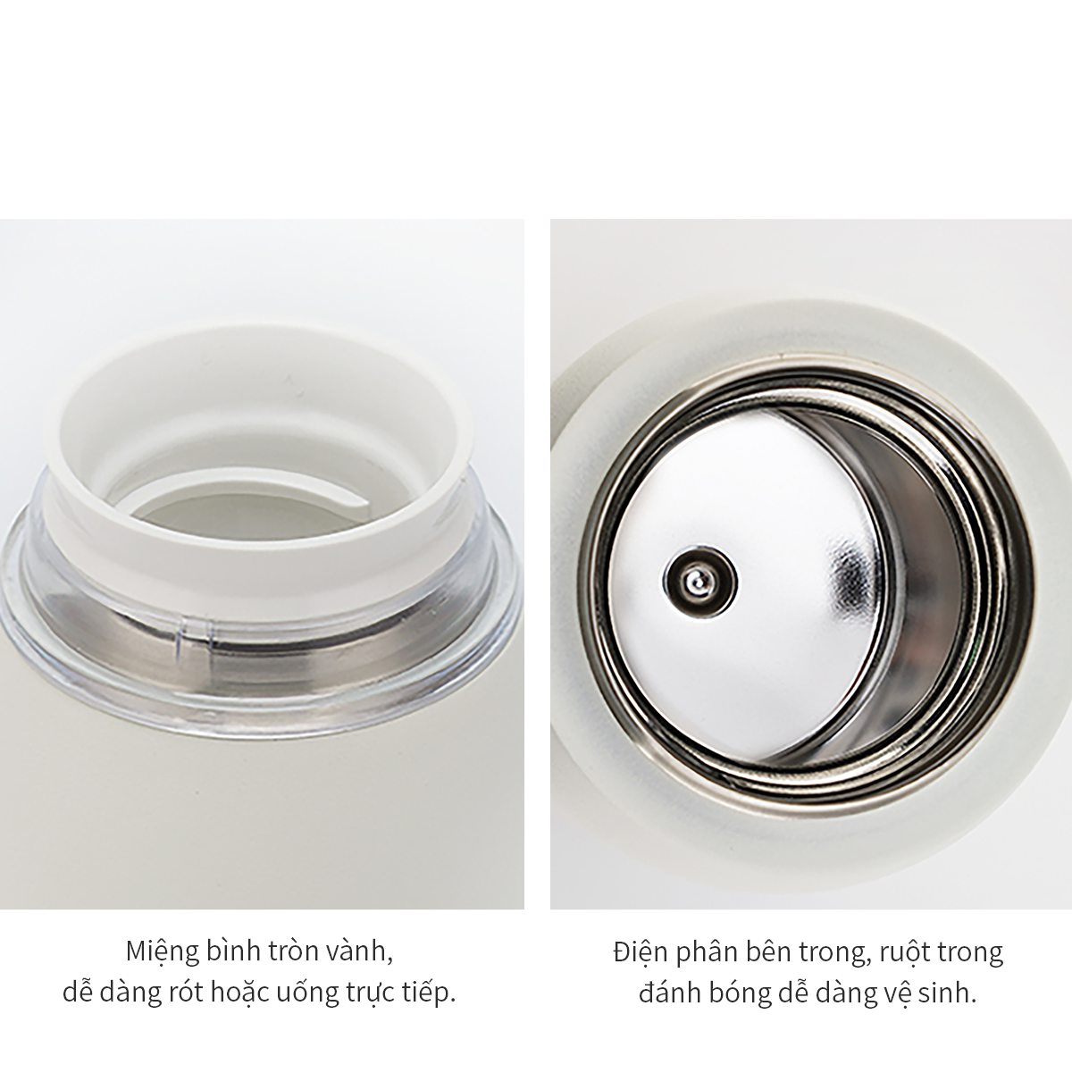 Mô tả Bình giữ nhiệt LocknLock Feather Light Ring LHC4244 460ml, Hàng Chính Hãng, Có Lưới Lọc - JoyMall - 6
