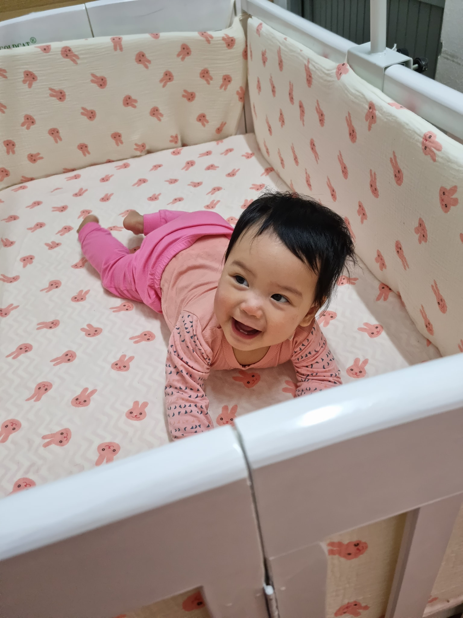 Mô tả Quây Cũi Cho Bé GOLDCAT Thiết Kế 4 Tấm Thông Minh Dùng Cũi Trẻ Em Êm Ái, Chất Liệu Cotton An Toàn Cho Bé - 4
