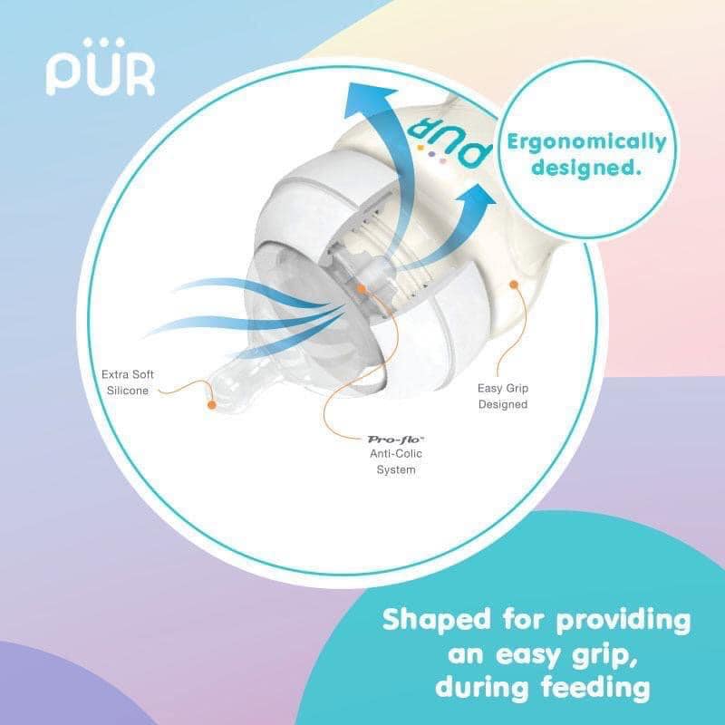 Mô tả Núm ti cho bình cổ rộng Pur Advanced Plus - 3