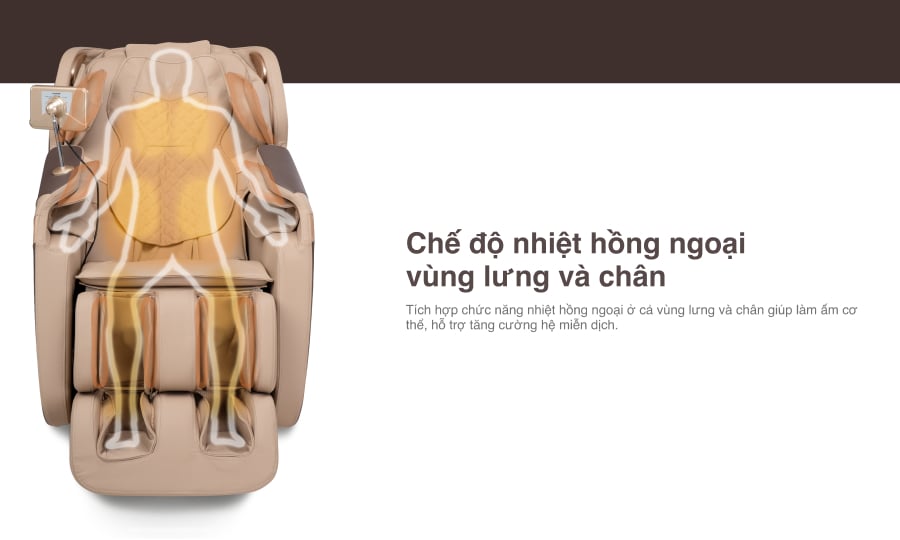 Mô tả CHỈ GIAO MIỀN BẮC I Ghế massage toàn thân Kingsport G85 con lăn di động 3D, con lăn bắp chân chuyên biệt - 5
