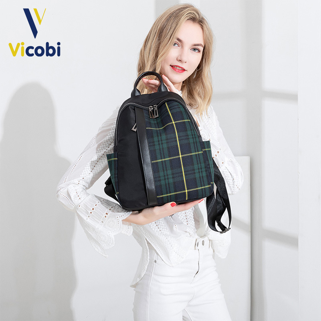 Balo nữ vải Oxford Carson Vicobi B4
