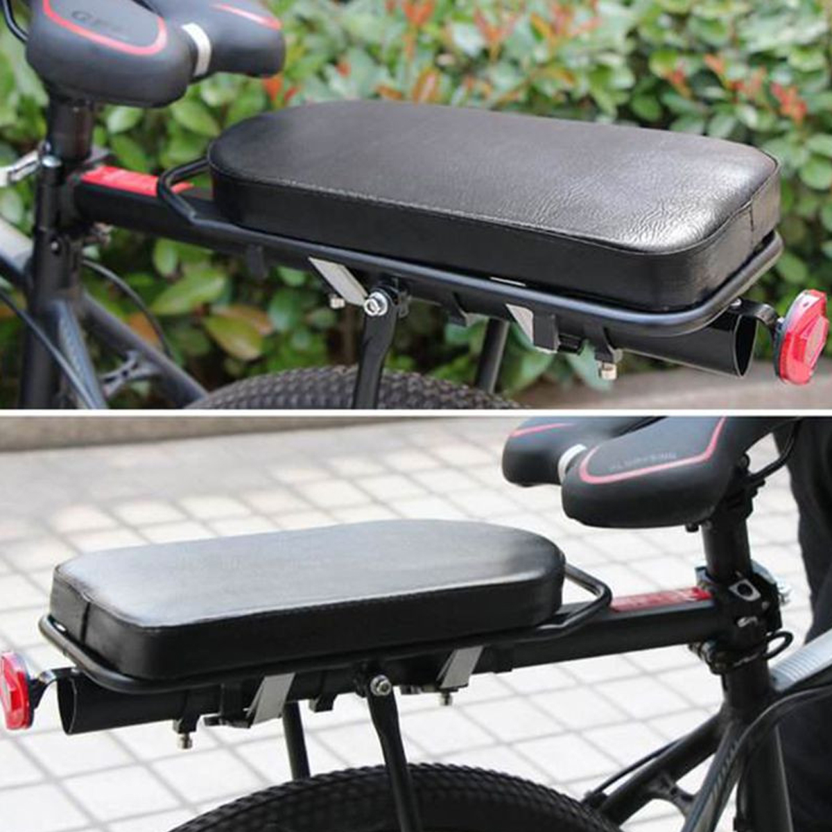 Mô tả Đệm Lót Yên Sau Xe Đạp Thể Thao, Lót Yên Xe Đạp Phía Sau Bọc Da PU Chống Nước Chống Bụi Bẩn Chính Hãng Amalife - 5