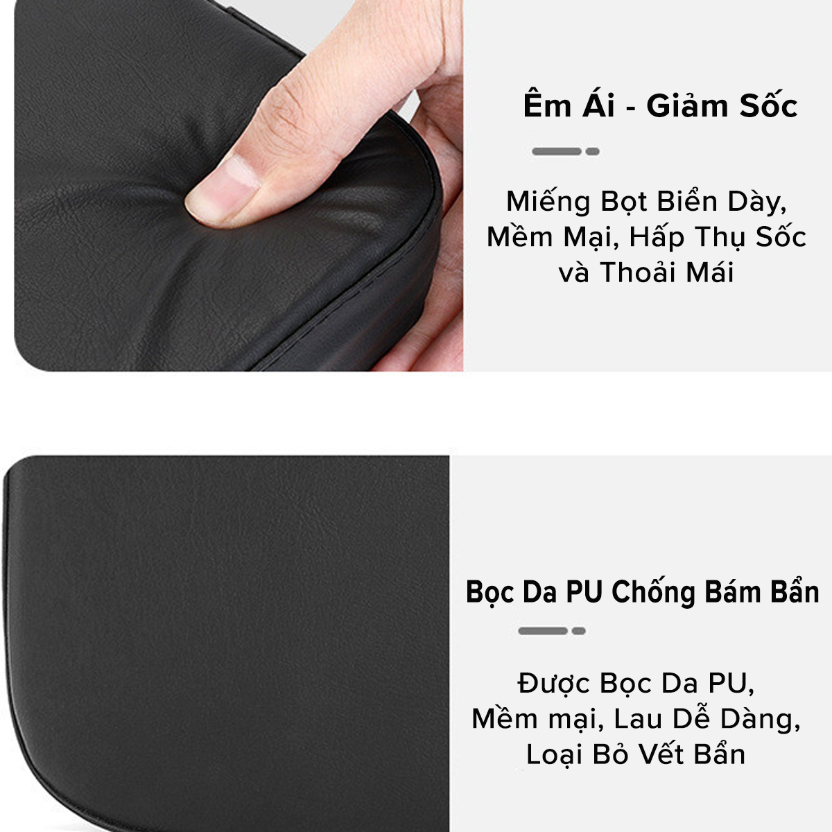 Mô tả Đệm Lót Yên Sau Xe Đạp Thể Thao, Lót Yên Xe Đạp Phía Sau Bọc Da PU Chống Nước Chống Bụi Bẩn Chính Hãng Amalife - 8