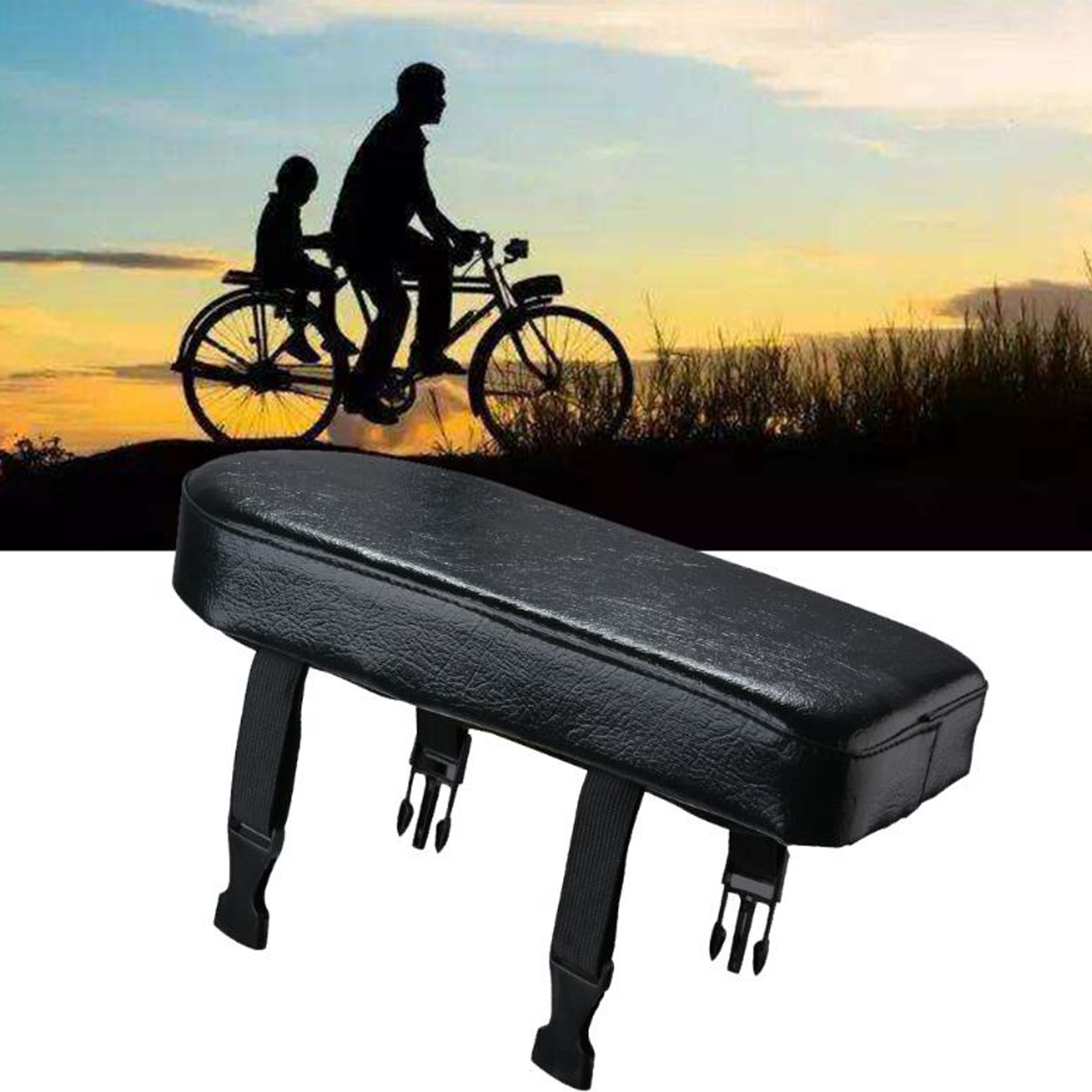 Mô tả Đệm Lót Yên Sau Xe Đạp Thể Thao, Lót Yên Xe Đạp Phía Sau Bọc Da PU Chống Nước Chống Bụi Bẩn Chính Hãng Amalife - 10
