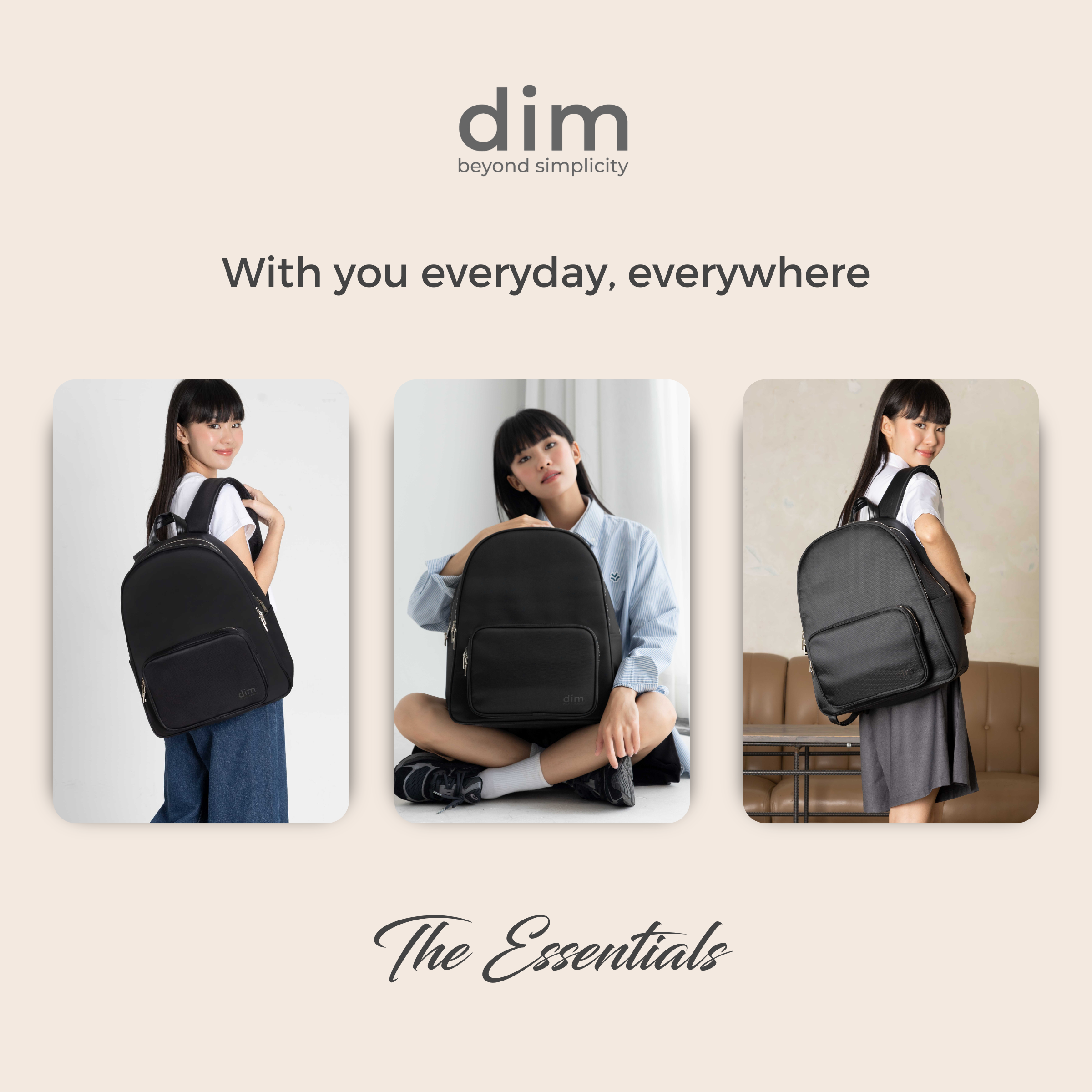 Mô tả Balo DIM Essential Backpack - 6