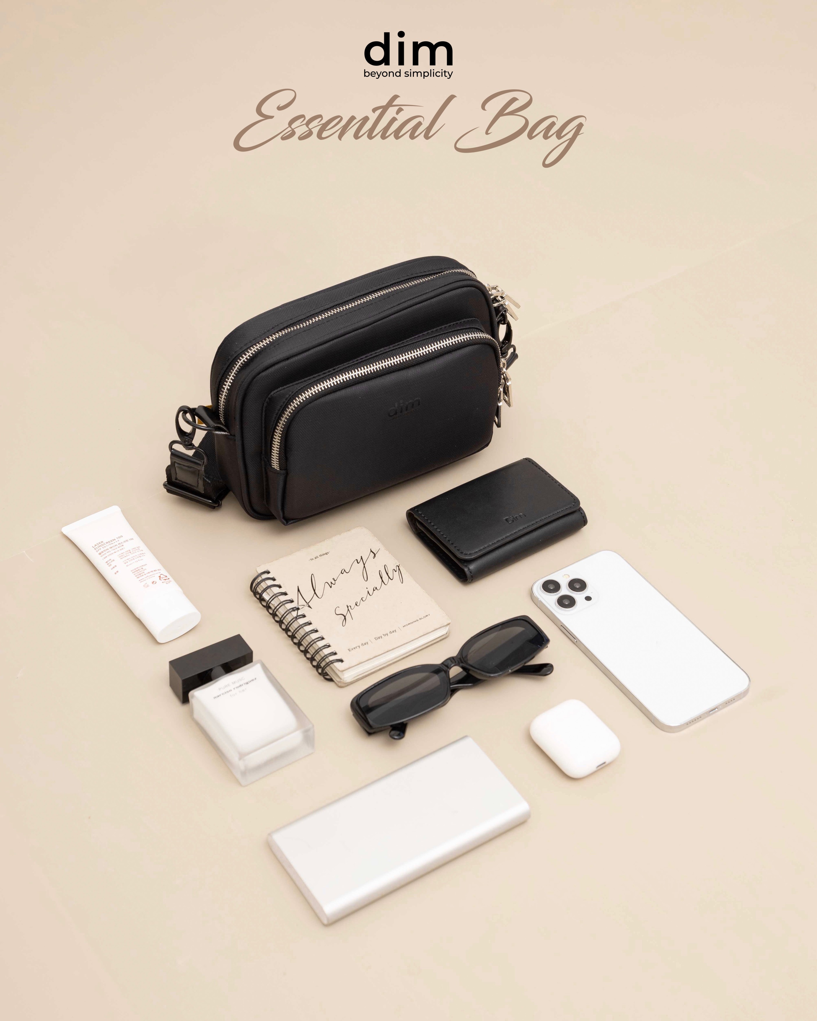 Mô tả Túi đeo chéo DIM Essential Bag - 6