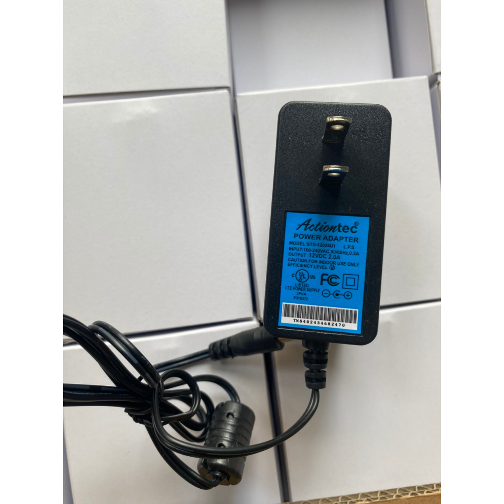 [ Giá Tốt ] NGUỒN CAMERA ACTIONTEC 12V 2A - ACTIONTEC 12V 2A | Shopee ...