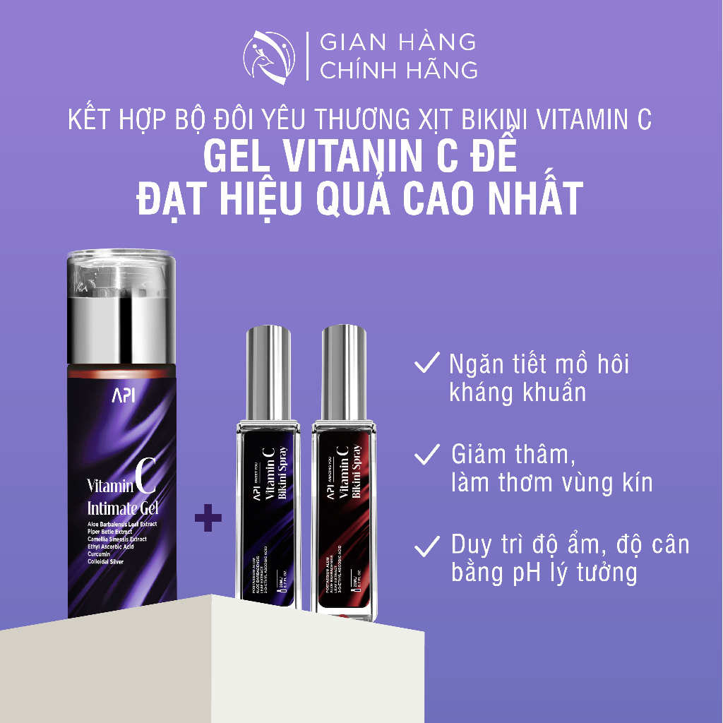 Mô tả Lăn khử mùi APi khử mùi giảm thâm nách, Lăn nách APi ngăn tiết mồ hôi, Xịt thơm vùng kín kháng khuẩn API BODY ODOR - 4