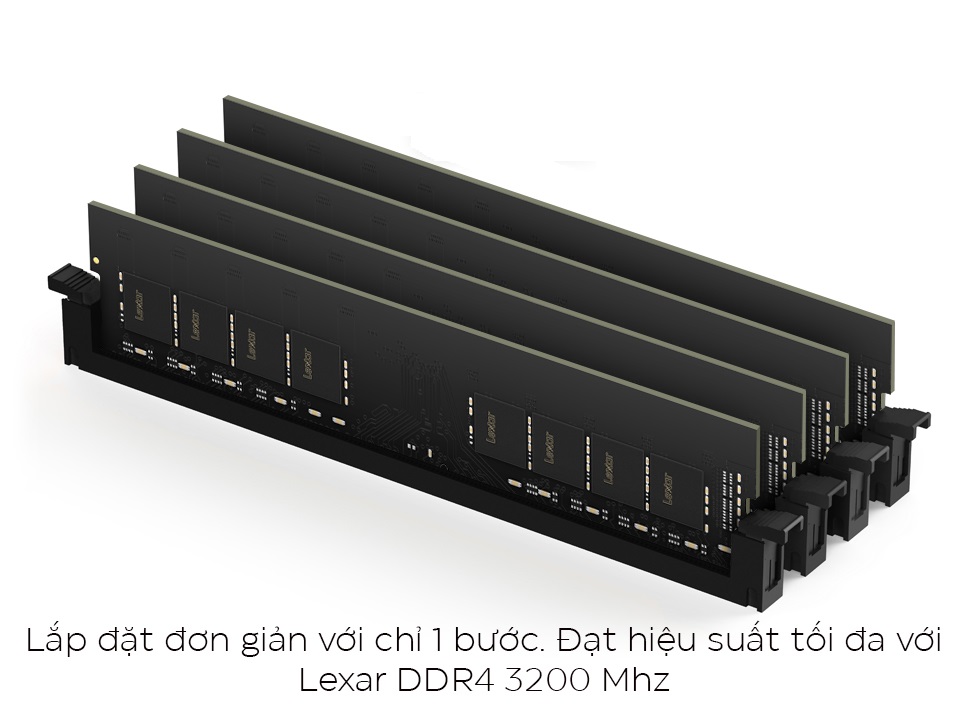 Mô tả Thanh Ram PC Lexar 8GB DDR4 3200Mhz (LD4BU008G-R3200GSXG) | Lắp Cho Các Dòng PC Lenovo - 3
