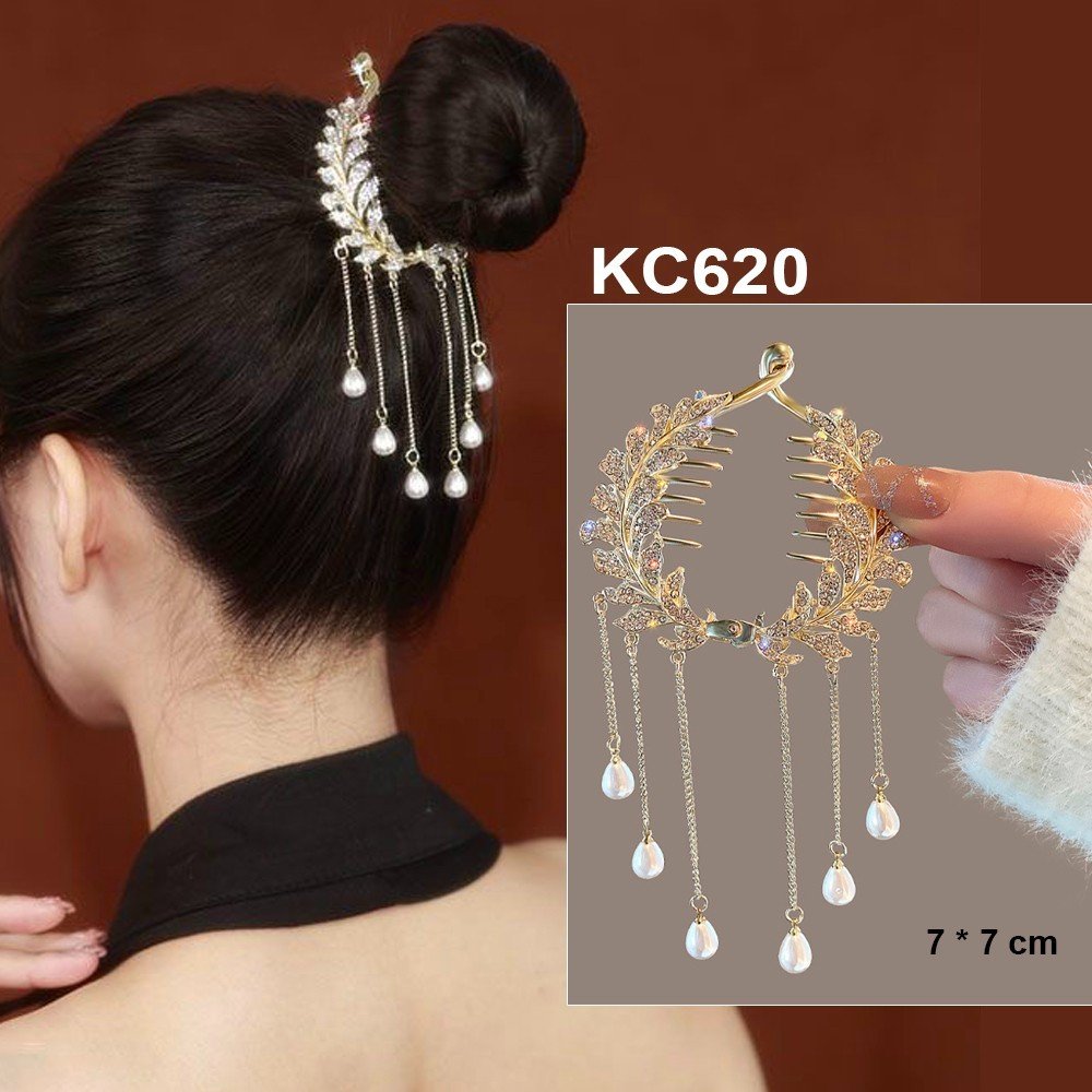 Mô tả GOTI - Kẹp Càng Cua Nhiều Mẫu Hottrend Quà Tặng Cho Nữ 20/10 8/3 - Phụ Kiện Tóc Nữ Thời Trang KC631 - 7