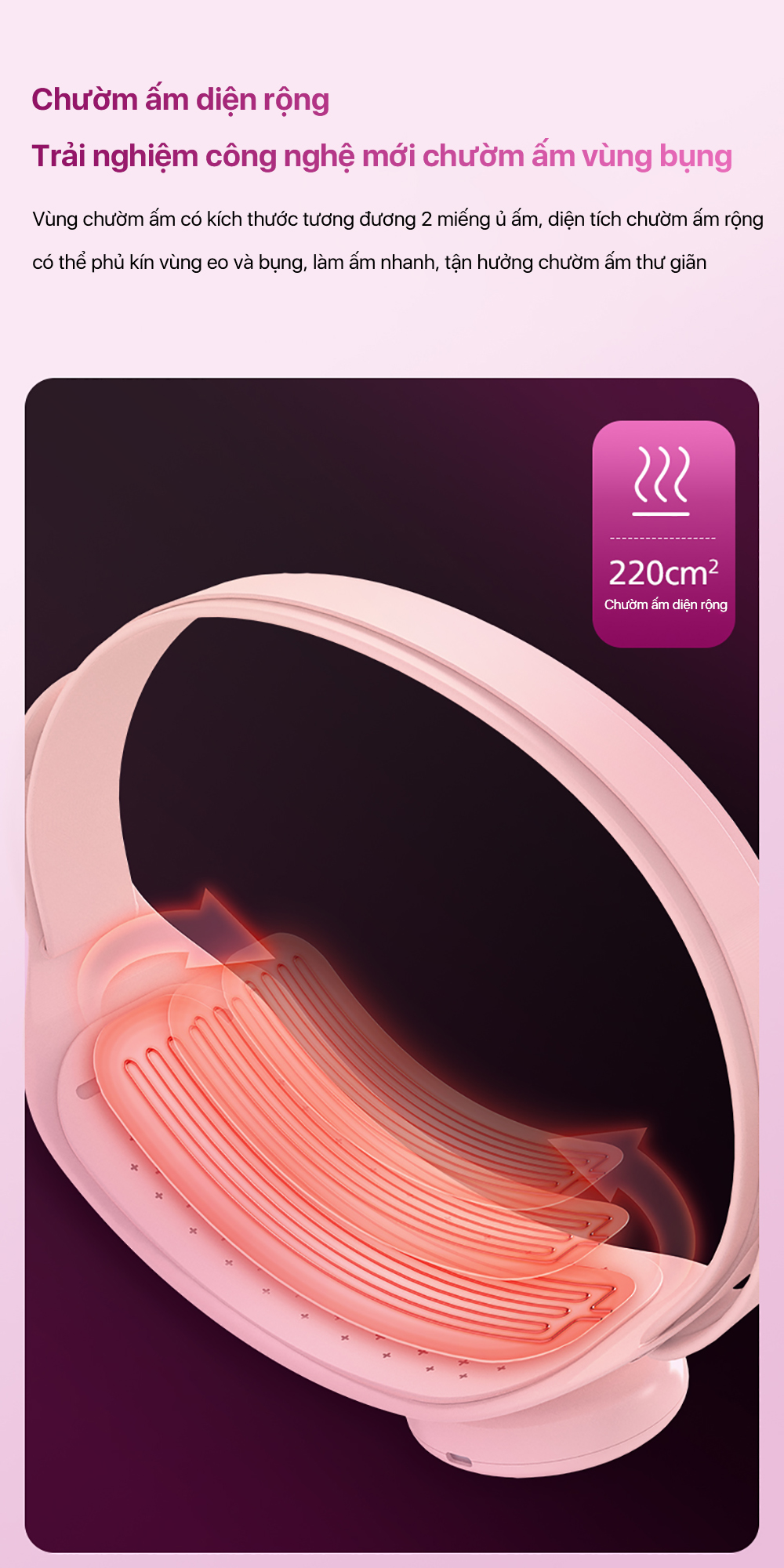 Đai Chườm Ấm Philips 4325 - Túi thảo dược