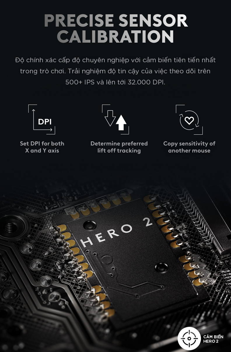 Mô tả Chuột gaming Logitech G PRO X SUPERLIGHT 2 Lightspeed Switch LightForce - 6