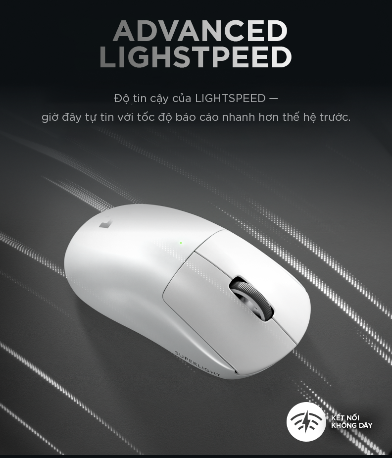 Mô tả Chuột gaming Logitech G PRO X SUPERLIGHT 2 Lightspeed Switch LightForce - 7