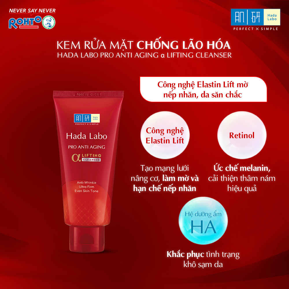 Mô tả Kem Rửa Mặt Dưỡng Ẩm Hada Labo (80g) - 4