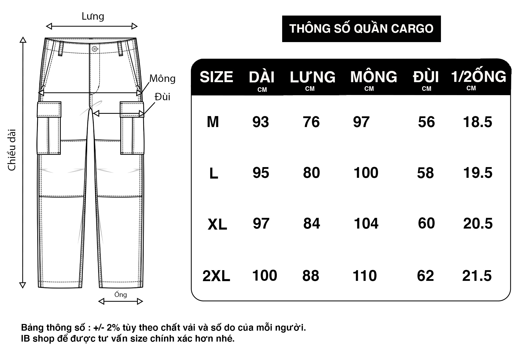 Mô tả Quần kaki nam túi hộp ống đứng kiểu cargo KQSTYLING form relaxed fit cotton premium đen - 1