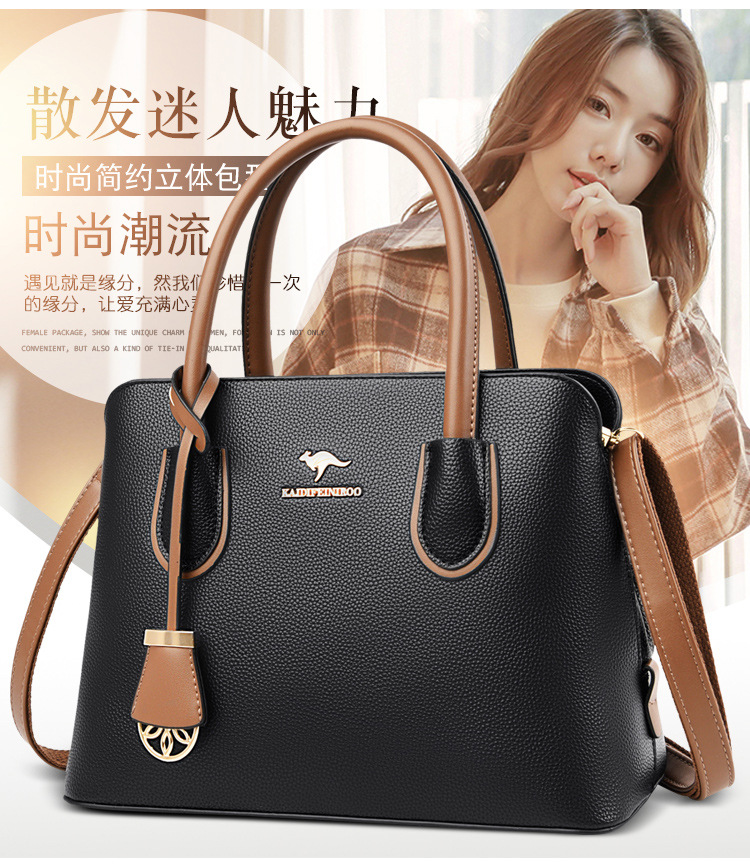 Mô tả Túi xách nữ Hàn Quốc đẹp thời trang cao cấp công sở KAIDIFEINIROO KF26 (8606) Size 31cm - 7