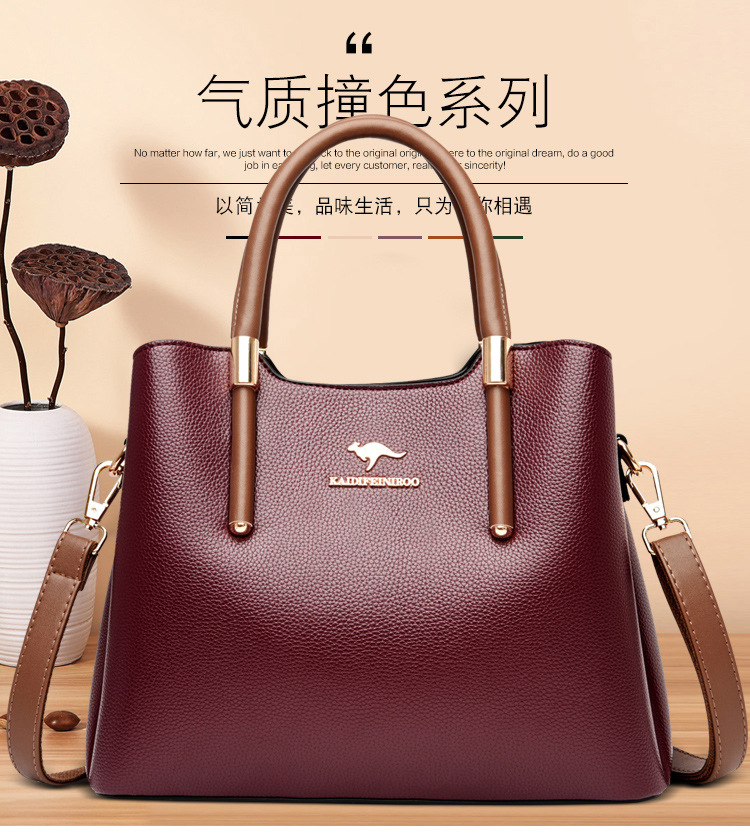 Mô tả Túi xách nữ thời trang cao cấp Hàn Quốc công sở đẹp KAIDIFEINIROO KF10 (5822) size 29cm - 5