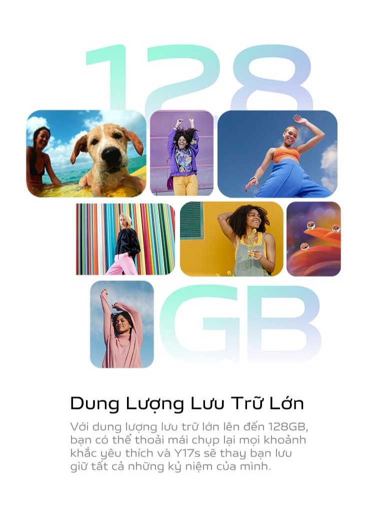 Mô tả Điện thoại vivo Y17s (4GB/128GB) - Hàng Chính Hãng  - 1 đổi 1 tháng đầu tiên - Bảo hành kỹ thuật 12 tháng - 5