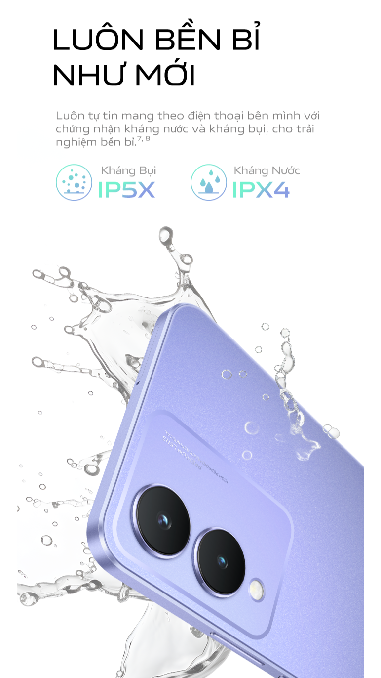 Mô tả Điện thoại vivo Y17s (4GB/128GB) - Hàng Chính Hãng  - 1 đổi 1 tháng đầu tiên - Bảo hành kỹ thuật 12 tháng - 11