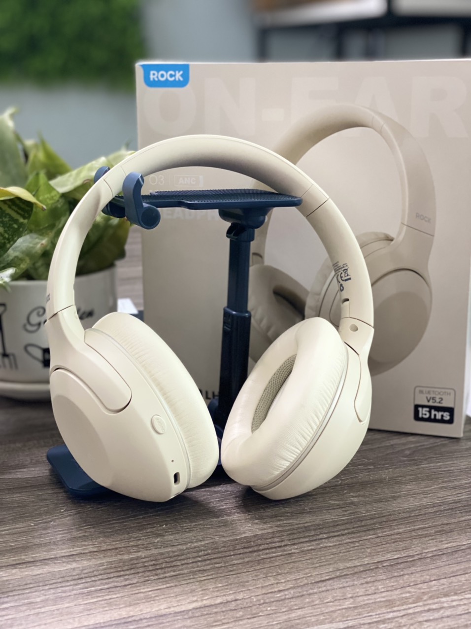 Mô tả Headphone Tai nghe bluetooth chụp tai không dây chống ồn chủ động ANC Rockspace O3 hàng chính hãng - 5