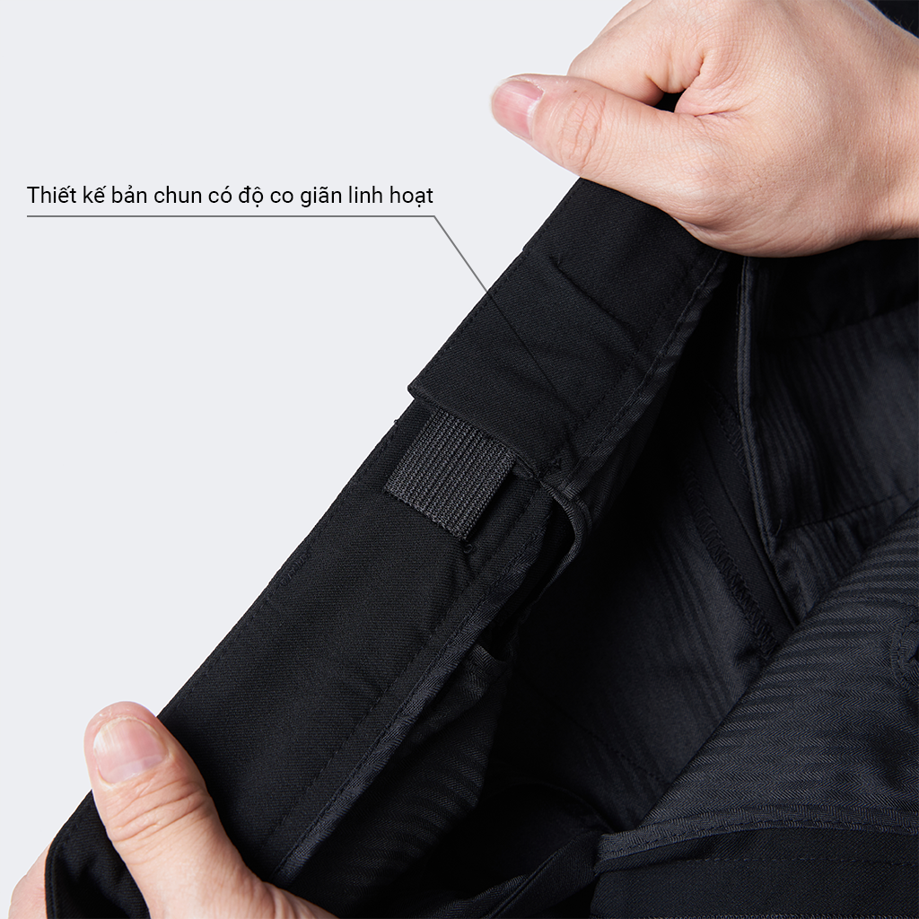 Mô tả Quần Âu Nam Local Brand KRIK Form Slimfit Chất Liệu Poly Cao Cấp Không Bai Xù Có Cạp Chun Tăng Giảm Linh Hoạt QA7010 - 1