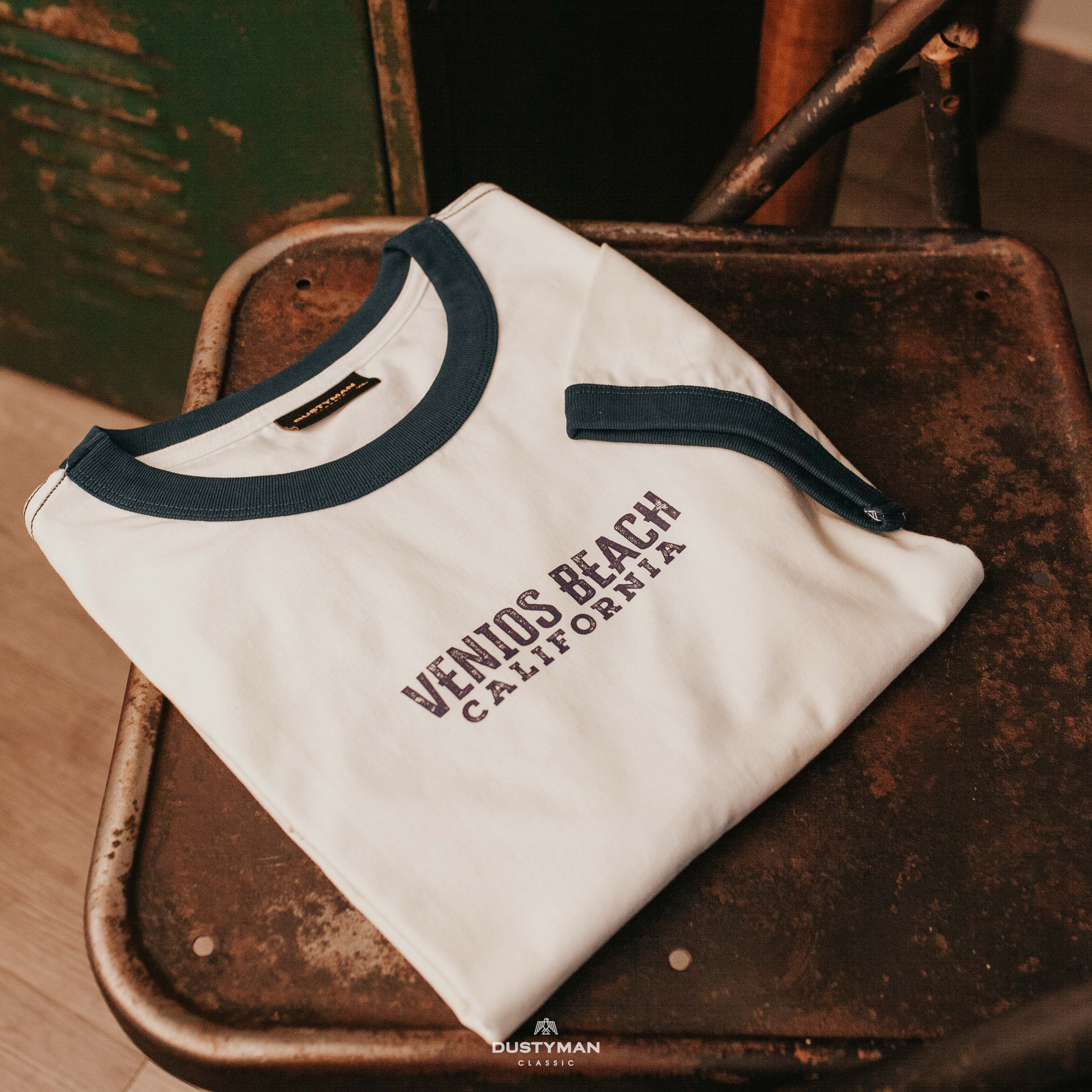 Mô tả Áo Thun Nam In Hình Venios Cổ Điển DUSTYMAN - Vải 100% Cotton - Form Regular Fit - 1
