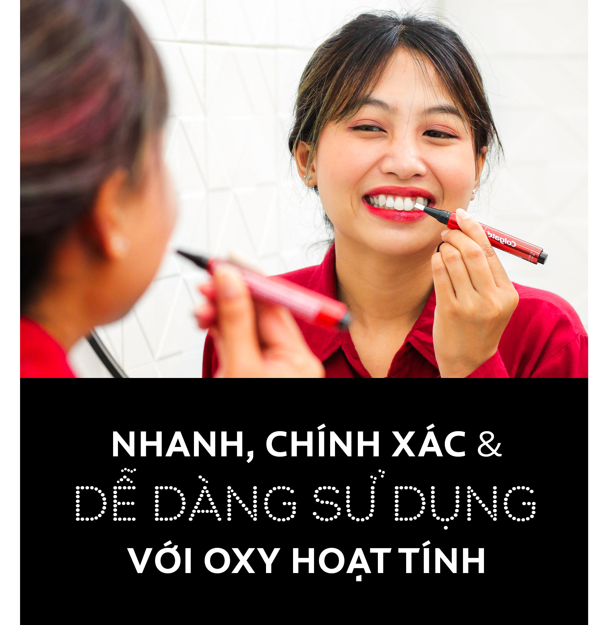 [duy Nhất Livestream 19.11] Bút Trắng Răng Colgate Optic White O2 2,5ml 