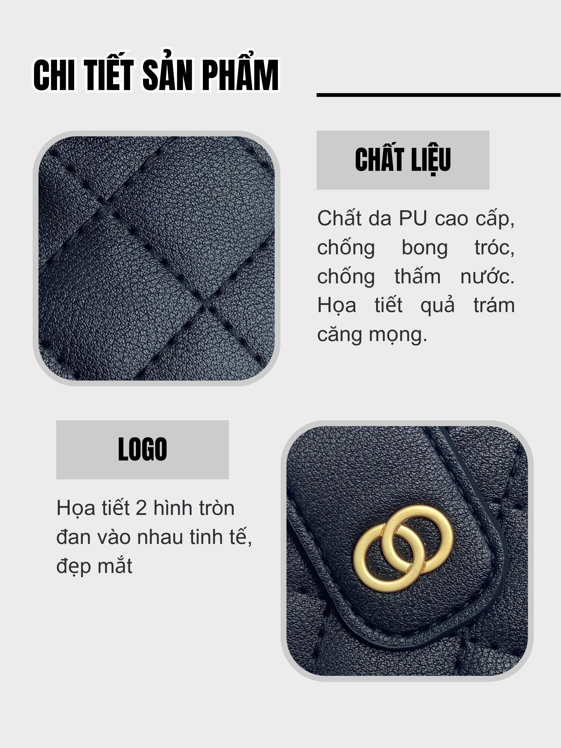 Mô tả Ví Nữ Ngắn Mini Cầm Tay Đựng Tiền TAILIAN Thời Trang Kẻ Caro Xinh Xắn Da Cao Cấp TL12 - 5