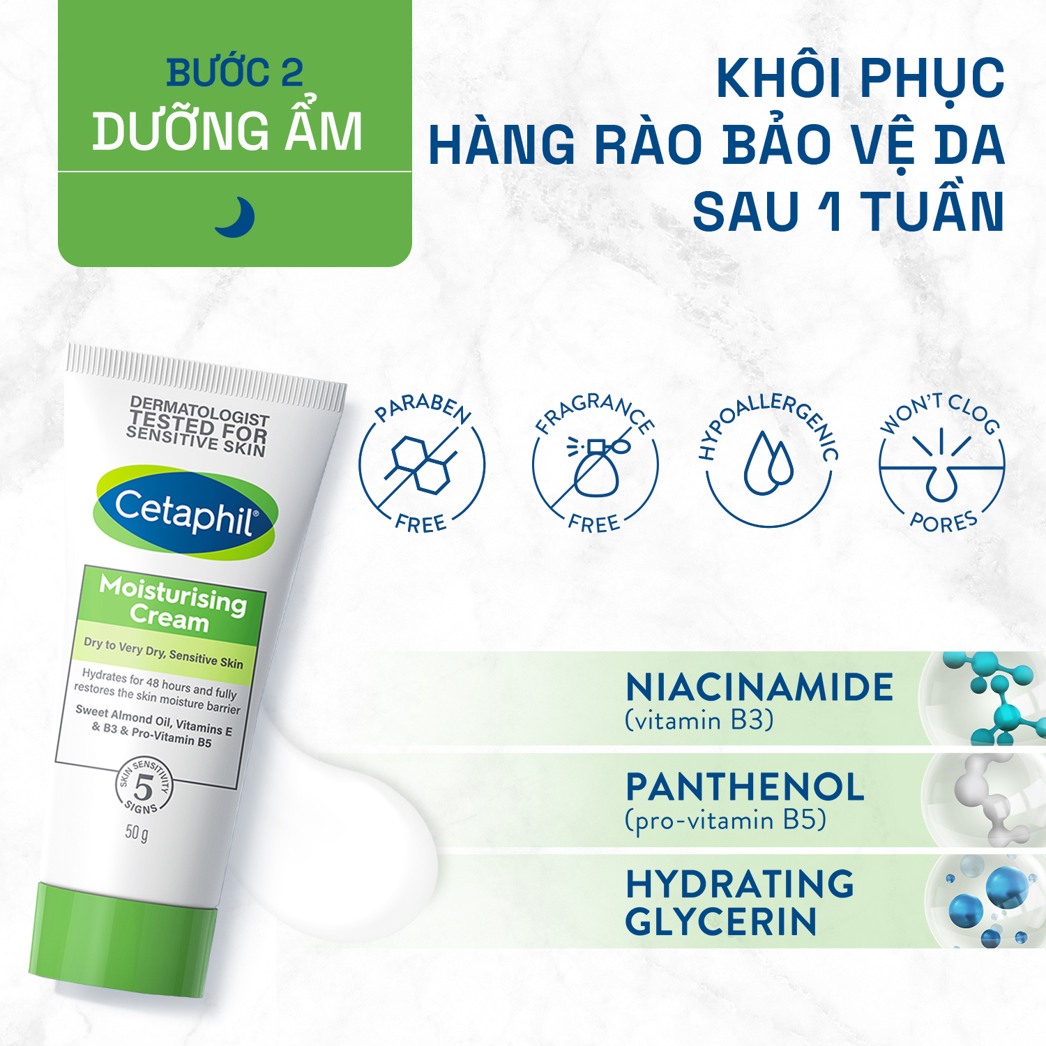 Mô tả Sữa rửa mặt dịu lành cho da nhạy cảm CETAPHIL GENTLE SKIN CLEANSER 125ML - 9