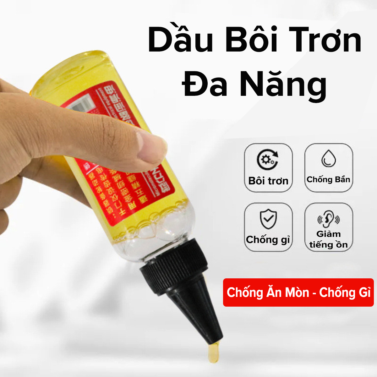 Mô tả Dầu Nhớt Tra Xích Xe Đạp, Vòng Bi, Động Cơ, Máy Móc, Ổ Khóa 60ml Chống Han Gỉ Bôi Trơn Máy Móc Chính Hãng Amalife - 5